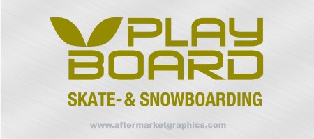 Playboard Skateboards Decals